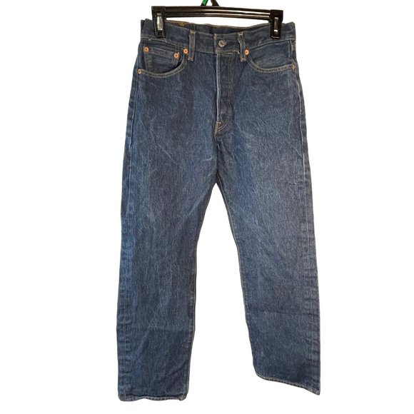 Levi Strauss Other - Levi Strauss & Company 501 jeans blue button fly closure straight leg 30 READ